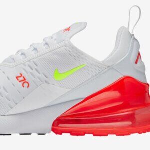 Nike AirMax 270 White/Volt/Bright Crimson